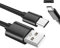 Lite-an - USB C to A Fast Charger Cable - Supports 3A, 15W C Cable Fits Type C PS5, Xbox Controller, Galaxy S10, S9, Huawei P10, P9, XZ, HTC - Sturdy, Durable - 9.8 Ft / 3 Meter, Black
