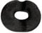 OR8 Donut Kissen Memory Foam zur Druckentlastung Hämorrhoid Steißbein-Stehknochen Bettwunden Schwangerschaft Steißbein Ischias Postnatal geeignet für Rollstuhl Autositz Büro Outdoor Kissen Schwarz