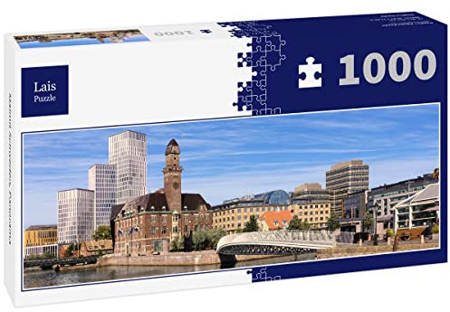 Lais Puzzle Malmö Schweden, Panorama 1000 Teile Panorama