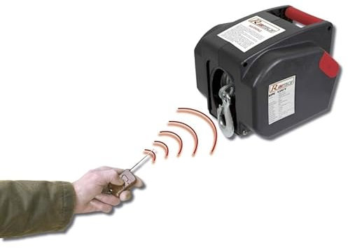 Treuil Électrique 12V 2,5T avec Télécommande Sans Fil – Remorque & Nautisme