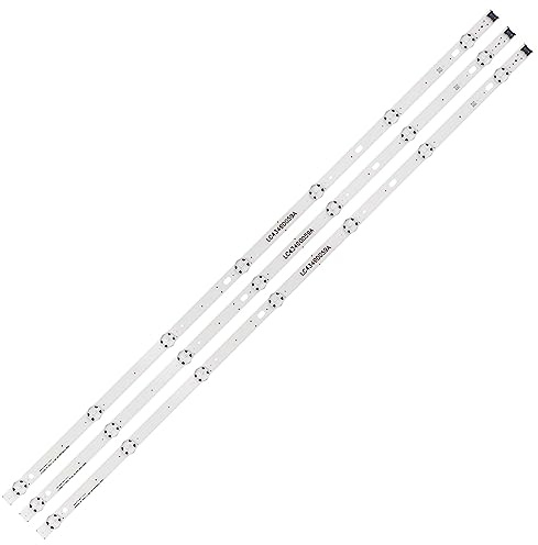 DKTR Banda LED Compatibile for LG 43UK6470PLC 43UM7000PLA 43UM7100PLB LED Bar Retroilluminazione Strip Line Righello WOOREE 43 Pollici UHD_LED Array_A-Type_161024