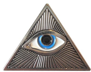 GBJUK Anstecknadel mit Freimaurer-Motiv, Emaille, mit Schmetterlingsverschluss auf der Rückseite, Metall