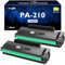 Meagiis PA-210 PA210 Tonerkartusche Kompatible für PANTUM PA-210 PA210 Toner für P2502W P2500W P2508W M6500NW M6500W M6550NW M6558NW M6508NW M6600FDW M6608FDW (2 Schwarz, 1600 Seiten )