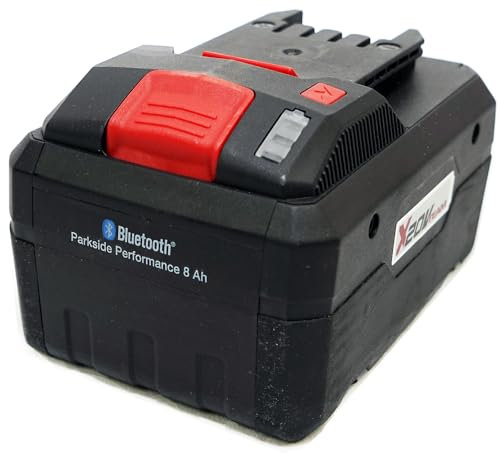 Parkside Performance Set composto da 1 batteria intelligente da 20 V – PAPS 208 A1 – 8 Ah e 1 supporto da parete/batteria X20 V 8 Ah con bilanciamento cellulare