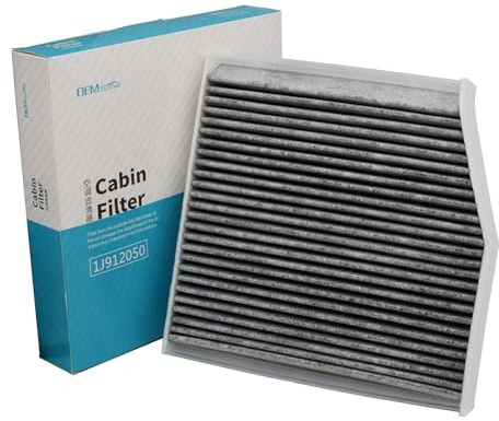 OEMASSIVE Aktivkohle Innenraumfilter für Mercedes-Benz A-Klasse W176, B-Klasse, GLA-Klasse X156, CLA Coupe C117 - Kabinenluftfilter Ersatz 2468300018