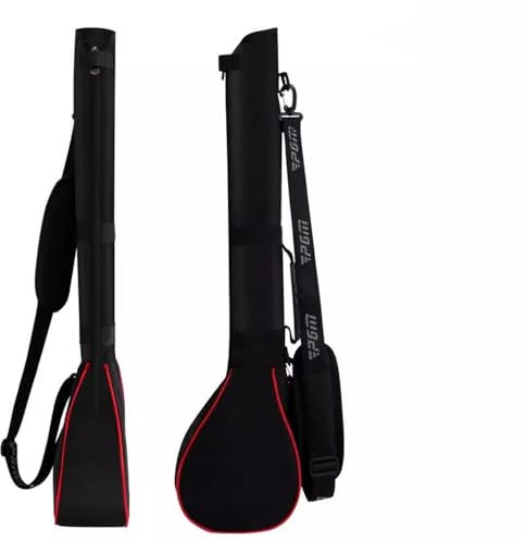 MXMZSRTH Sacca per Mazze da Golf Borsa da Golf Pratica Borsa da Trasporto Pieghevole Portatile(Red)
