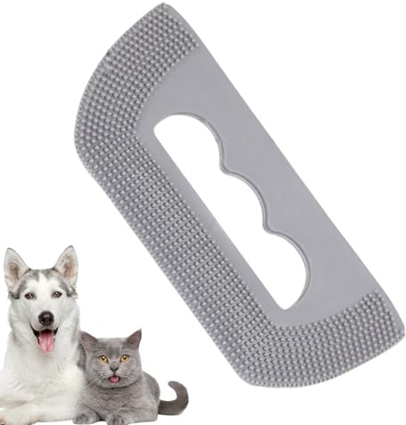 Amesor Mini Recogedor De Para Mascotas - Herramienta de Eliminación de Pelusas con Lámina de Goma Suave | Cepillo Reutilizable Para Eliminar Pelusa En Alfombras Sofás Ropa Cama Tapicería