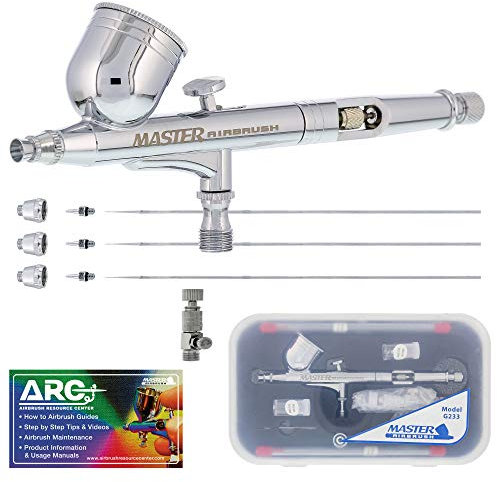 Master Airbrush G233-Set Mehrzweck Präzisions-Dual-Action Aurbrush