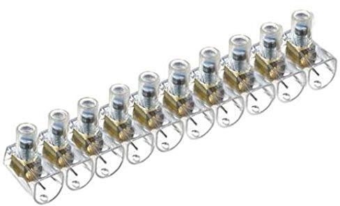 10 PZ Di MORSETTI UNIPOLARI FINO A MM. 1,5 POLI 10