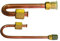 GASFRIGO® - RACCORDI AD INVERSIONE IN RAME SPESSORE 1 MM A 180° KIT 1/4 & 3/8 CARTELLATI