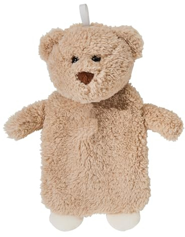 BUTLERS Wärmflasche Kuscheltier Bär 1L BELLY PAIN BANDITS | kuschelige Wärmflasche Tier Design Teddy | Handwärmer mit kuschelweichem Bezug | Plüschbezug abnehmbar und waschbar
