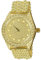 .iced-out. Full CZ Uhr - Gold/Gold