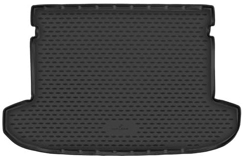 WALSER XTR Kofferraumwanne für Hyundai Tucson (TL, TLE) 2015-2020, 100% passgenaue Antirutschmatte Auto, Gummimatte Auto, Kofferraum Schutzmatte, Anti Rutsch Matte Gummi, Auto Gummimatten