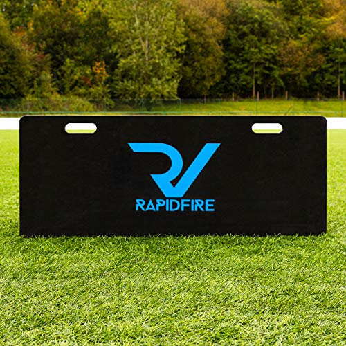 RapidFire Fußball Rebound-Bord | Fussball Trainingszubehör | Rebounder-Fußball | Rebound Brett (100 cm x 60 cm, Paar)