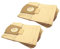vhbw 20x Staubsaugerbeutel kompatibel mit Siemens VS 9 PR 17, 9 PR 18, 9 PR 19, 9 PR 20, 9 PR 21 Staubsauger - Papier, 30cm x 21cm Sandfarben