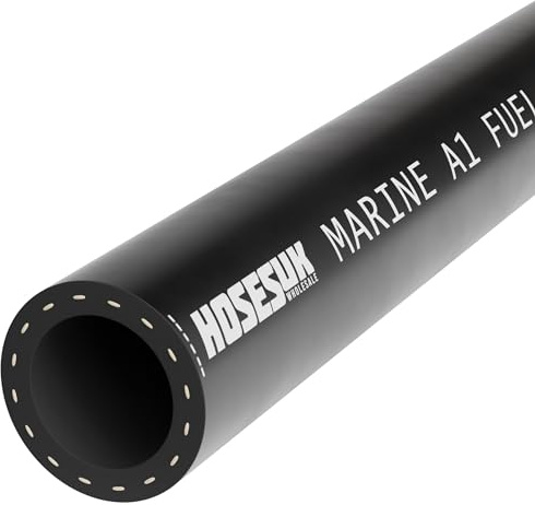 10mm Rubber Marine Fuel & Oil Diesel Exhaust Hose ISO7840 10 Metre