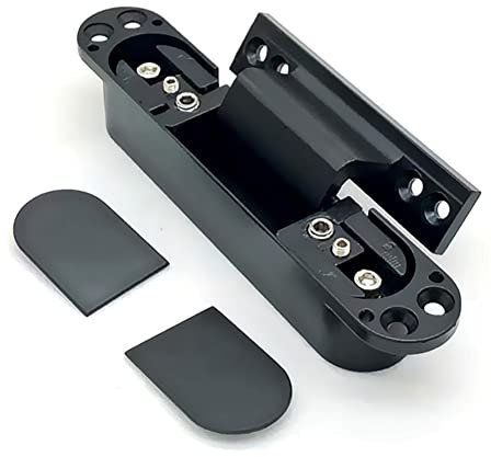 Cerniera nascosta Cerniera nera Robusto Porta nascosta Regolabile in 3 dimensioni Porta in legno porta tagliafuoco porta insonorizzata porta blindata Cerniera a croce 120 gradi