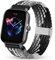 HUZU Nylon Armband für Amazfit GTS/GTS 4/GTS 4 Mini, 20mm Verstellbares Elastisch Ersatzarmband für Amazfit GTS 2/GTS 2 Mini/GTS 2e/GTS 3, Geflochtenes Sportarmband für Amazfit Bip/Bip Lite