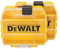 DEWALT Mallette robuste en vrac (petit), organiseur de 2 pièces, boîte à outils, boîte à outils, couvercle transparent, plateau amovible, rangement empilable, vis, embouts, petits articles