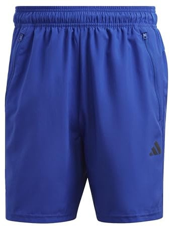 adidas Herren Train Essentials Woven Training Shorts, Lucid Blue/Black, XL 7 inch