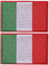 GYGYL 2PCS Italy Army Flag Patch, Italy Flag Patch, Tactical Morale Patches Hook and Loop Applique for Military Uniform Tactical Bag Jacket Jeans Hat