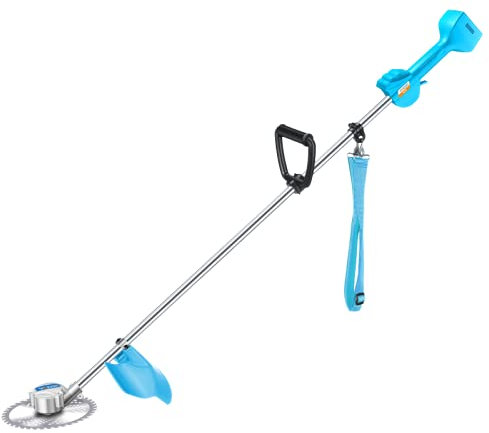 Samnuerly Cortacésped eléctrico con batería sin escobillas con Cable, cortacésped doméstico pequeño Recargable, cortacésped Manual con batería a cuestas, E zhengzilu