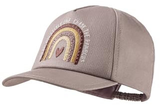 Sterntaler Basecap Rainbow - Mädchen Schirmmütze mit Stickerei Regenbogen - Sommer Baseball Cap elastisch mit Gummizug - sportive Baby und Kinder Schirmkappe, blasslila, Größe 45