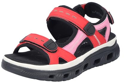 Rieker Damen Sandalen 64074-33 rot Gr. 38