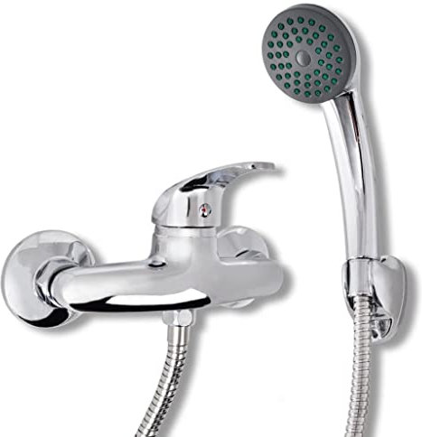 Mischbatterie für Sanitär-Badewanne, Chrom