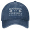 Lustiger Hut Bourbon is a Vegetable 51% Mais by Law Hat Herren Baseball Cap Vintage Hüte, Marineblau, Einheitsgr��e