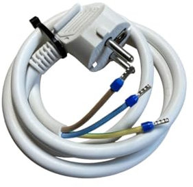 Schuko Anschlussleitung Anschlusskabel mit Aderendhülsen und Stecker 3x1,5mm² - 1 Meter Power Strip