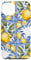 iPhone 13 Lemon italian blue tiles pattern portugal morocco azulejo Case
