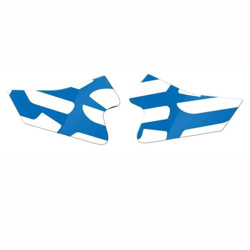 JAYWIS Motorrad-Kraftstofftank-Schutzaufkleber, Dekorativer Aufkleber, Kratzfest, Verschleißfest, Für BMW R 1200 1250 GS ADV Adventure Tankpad-Schutz(Größe:1)