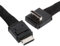 CY-Kabel, 90 Grad nach unten abgewinkelt, OcuLink PCIe 4.0 PCI-Express SFF-8611 4i auf SFF-8611, aktives Datenkabel für eGPU-SSD (80 cm)