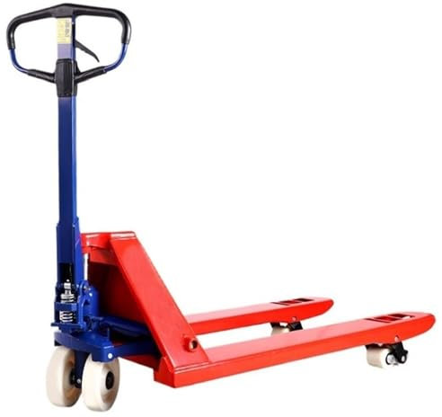 Hhaoran-9868 Transpalettes Transpalette Manuel de 8 tonnes, Pompe hydraulique Manuelle, Chariot élévateur Robuste de 8000kg Transpalette Industriel(68.5cm)