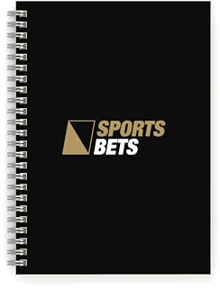 Sportwetten-Logbuch – das perfekte Logbuch zum Aufzeichnen all Ihrer Sportwetten – ideal für jede Sportart – 100 Seiten mit praktischem Abschnitt für monatlichen Gewinn und Verlust und nützlichem Odds