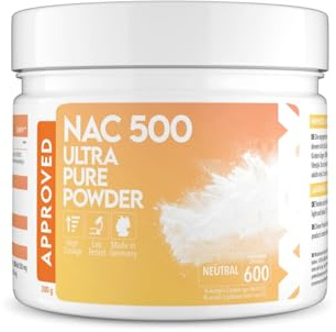 WFN Approved NAC Pulver - 300g - N-Acetyl-L-Cystein - Geschmacksneutral - Hochdosiert, vegan, ohne Zusatzstoffe - Produziert & laborgeprüft in Deutschland
