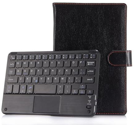 XYAL Covers e Custodie, Tastiera universale e custodia con supporto ribaltabile compatibile con tutte le serie di tablet da 7-8 pollici