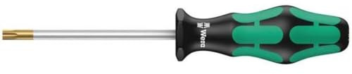 Wera 05028051001 Kraftform Plus 367 Torx HF Screwdriver, Holding Function, TX 15 Head, 3-1/8 Blade Length