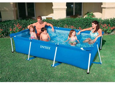 Piscine hors-sol Intex METAL FRAME JUNIOR 2.2x1.5x0.60m Intex 58983FR