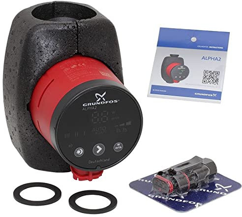 Grundfos Hocheffizienz-Umwälzpumpe Alpha2 15-60 130 mm