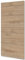 inova Holz-Schiebetürblatt Vollspan Wildeiche 880x2035 mm Tür-Blatt Holztür-Blatt Schiebetür