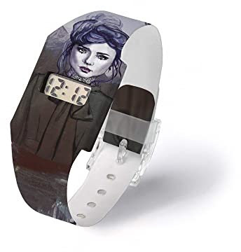 I LIKE PAPER – Miriam – Pappwatch/Watch/Digitale Armbanduhr ausTyvek® - reissfest - wasserabweisend - Digitale Anzeige für Uhrzeit und Datum