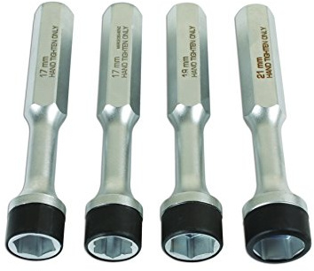 Laser 7037 Wheel Nut Wrench Set 4Pc
