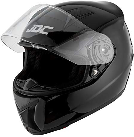 JDC Motorcycle Helmet Full Face - PRISM - Black - S