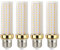 Akynite Leuchtmittel E27 LED 20W Warmweiß 3000K, 2200LM, Ersetzt E27 150W Halogen, Nicht Dimmbar, LED ES Maiskolben Warmweiß für Keller Garage Studio, 4er-Set