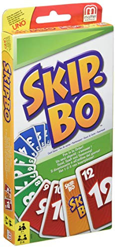 Skip-BO: Beim Skip-BO ist die strategische Vorgehensweise unerlässlich. Für 2 - 6 Spieler ab 8 Jahren