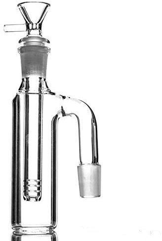 RORA 14.5mm Ash Catcher Small Glass Pipe Downstem Bowl for Glass Water Pipe