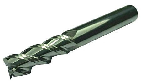CNC QUALITÄT VHM- Schaftfräser Ø 1-20 mm - Hartmetall Fräser für die Bearbeitung in Aluminium - Schneiden poliert für optimalste Zerspanung - 6 mm