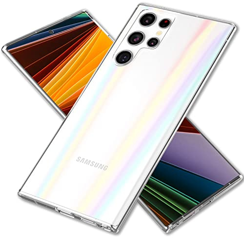 NALIA Transparente Glashülle für Samsung Galaxy S22 Ultra - Hülle